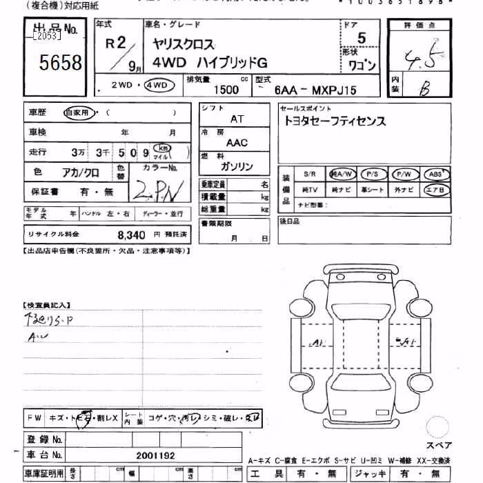 TOYOTA YARIS CROSS