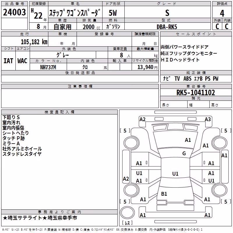 HONDA STEPWGN