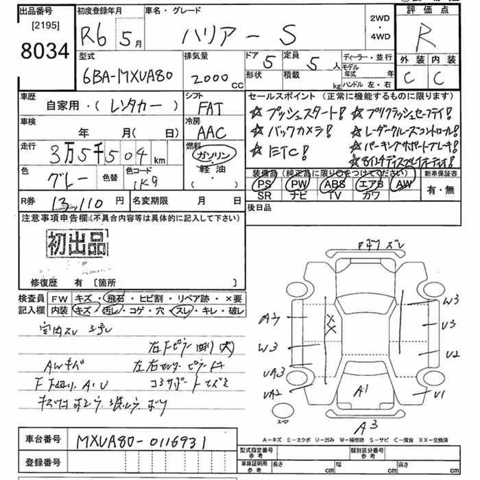 TOYOTA HARRIER