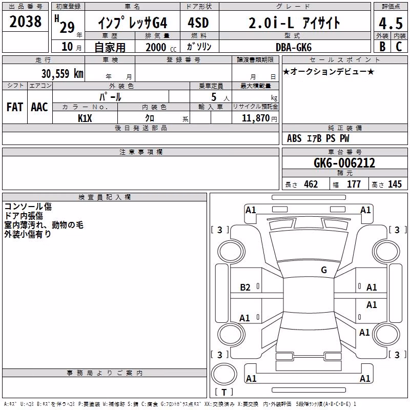 SUBARU IMPREZA