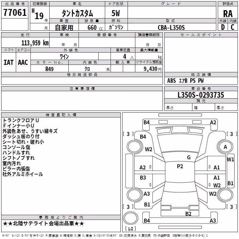 DAIHATSU TANTO