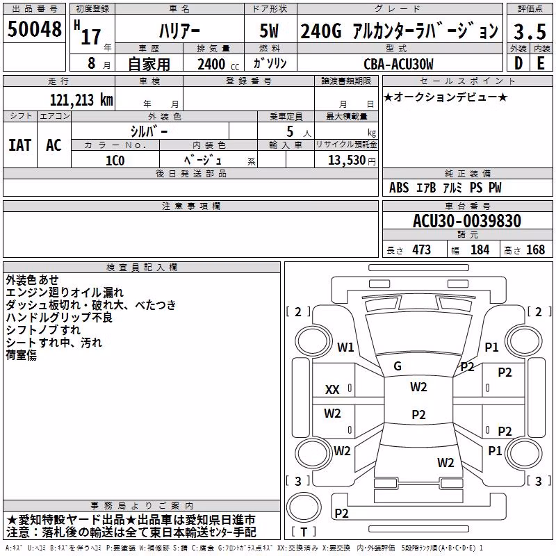 TOYOTA HARRIER