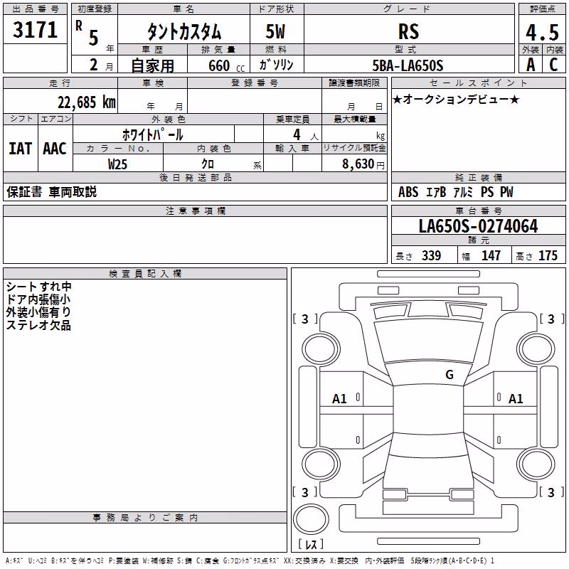 DAIHATSU TANTO