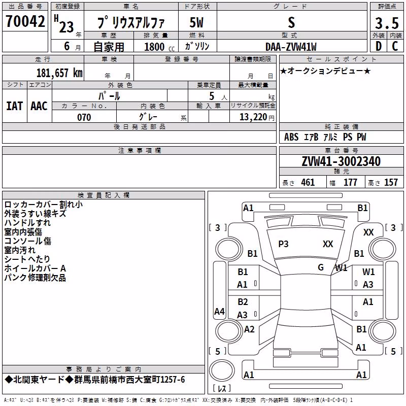 TOYOTA PRIUS ALPHA