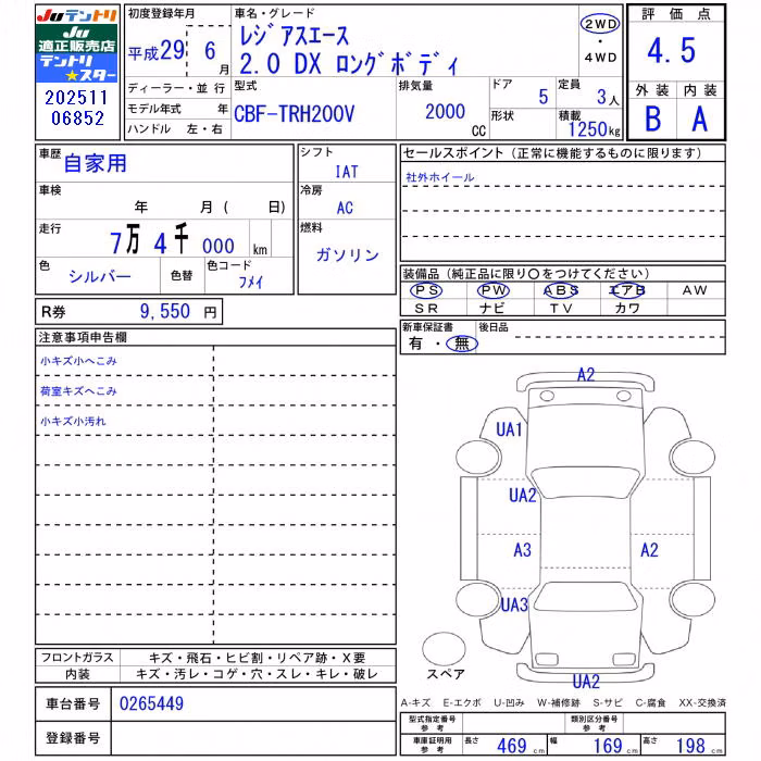 TOYOTA REGIUS ACE