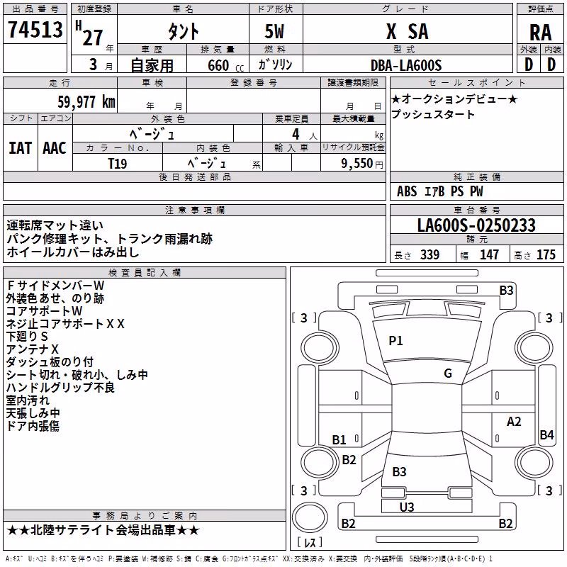 DAIHATSU TANTO