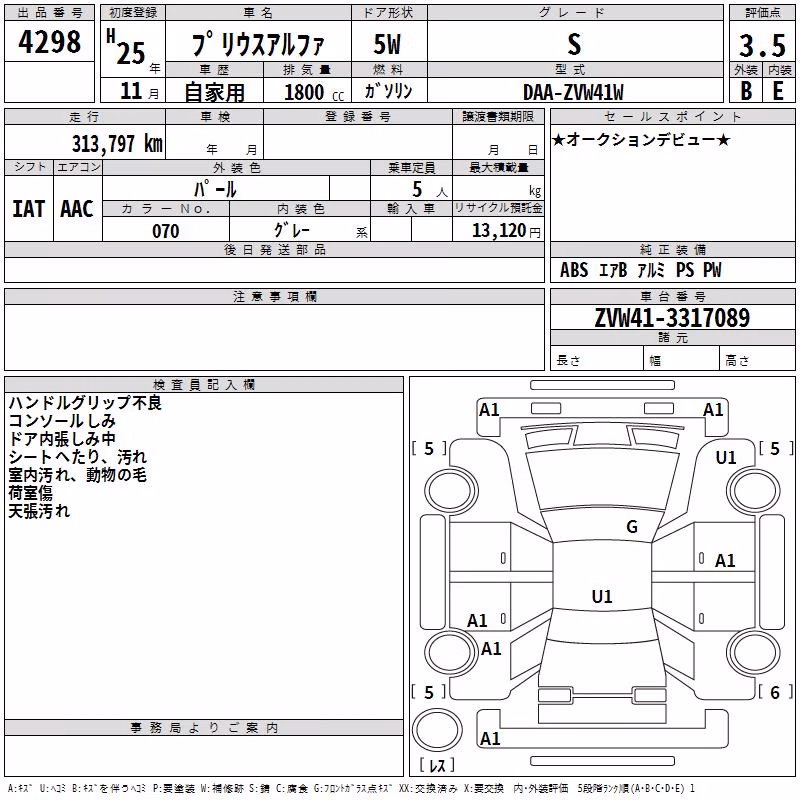 TOYOTA PRIUS ALPHA