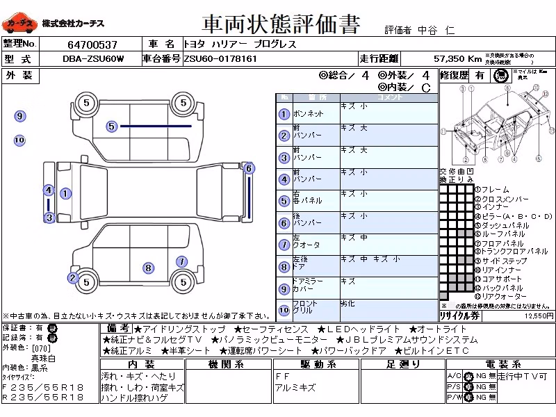 TOYOTA HARRIER