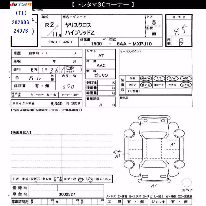 TOYOTA YARIS CROSS