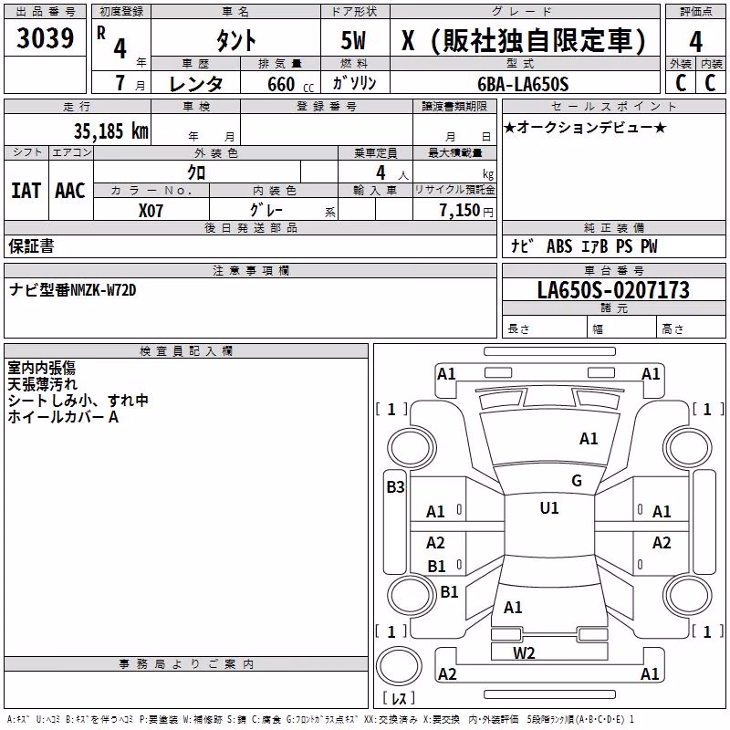 DAIHATSU TANTO