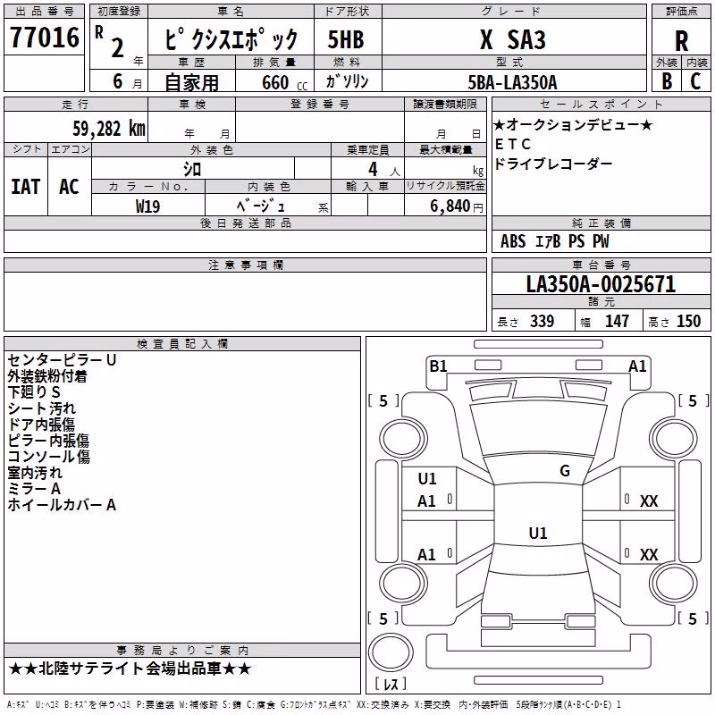 TOYOTA PIXIS EPOCH