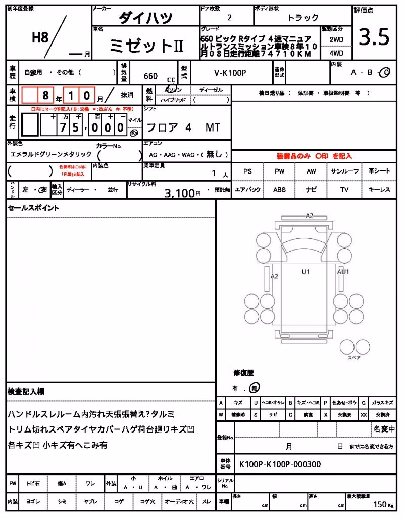 DAIHATSU MIDGET II