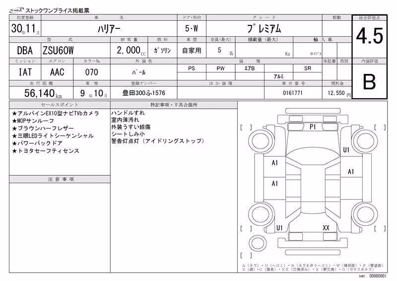 TOYOTA HARRIER