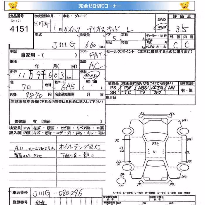 DAIHATSU TERIOS KID