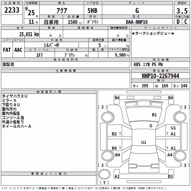 TOYOTA AQUA