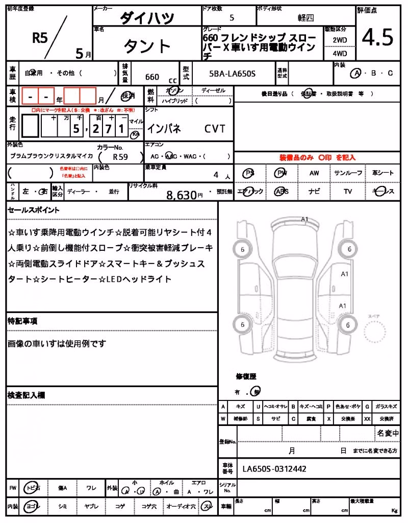DAIHATSU TANTO