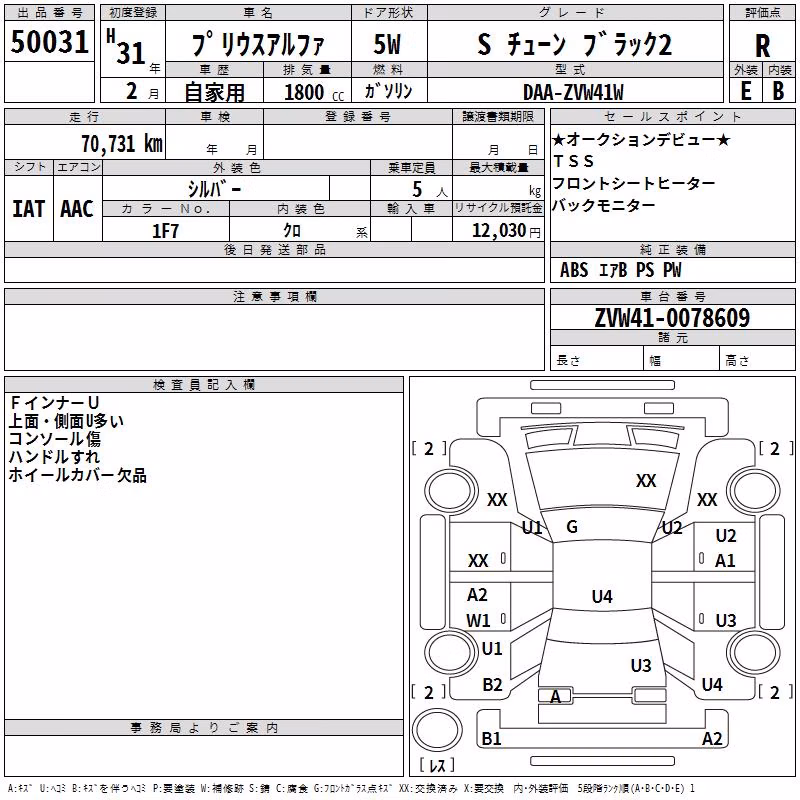 TOYOTA PRIUS ALPHA