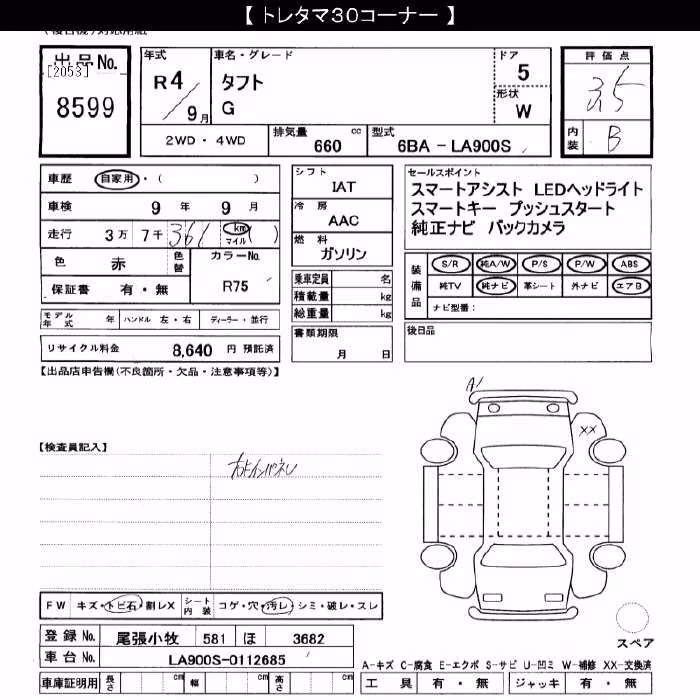 DAIHATSU TAFT