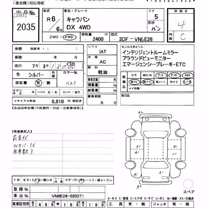 NISSAN CARAVAN