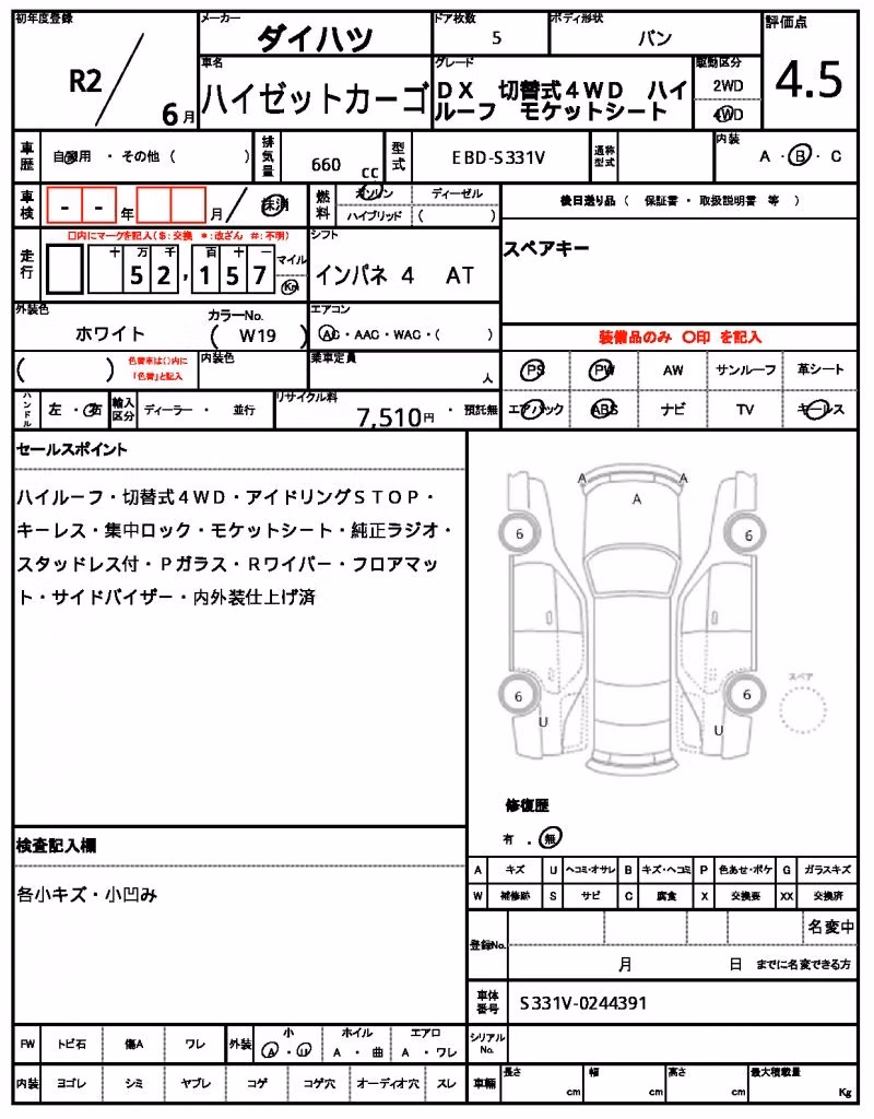 DAIHATSU HIJET