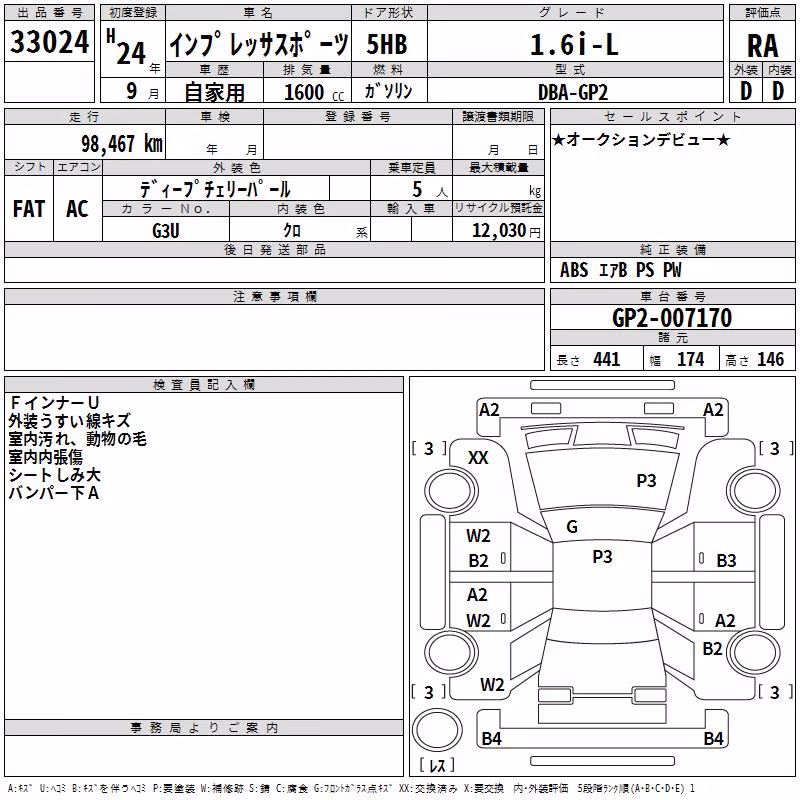 SUBARU IMPREZA