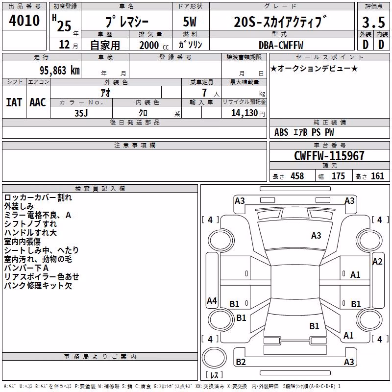 MAZDA PREMACY