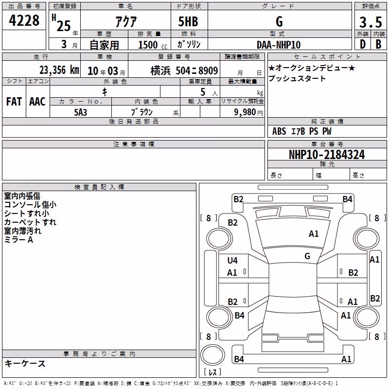 TOYOTA AQUA