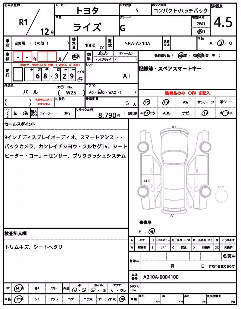 TOYOTA RAIZE