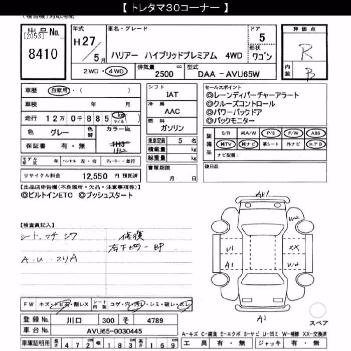 TOYOTA HARRIER