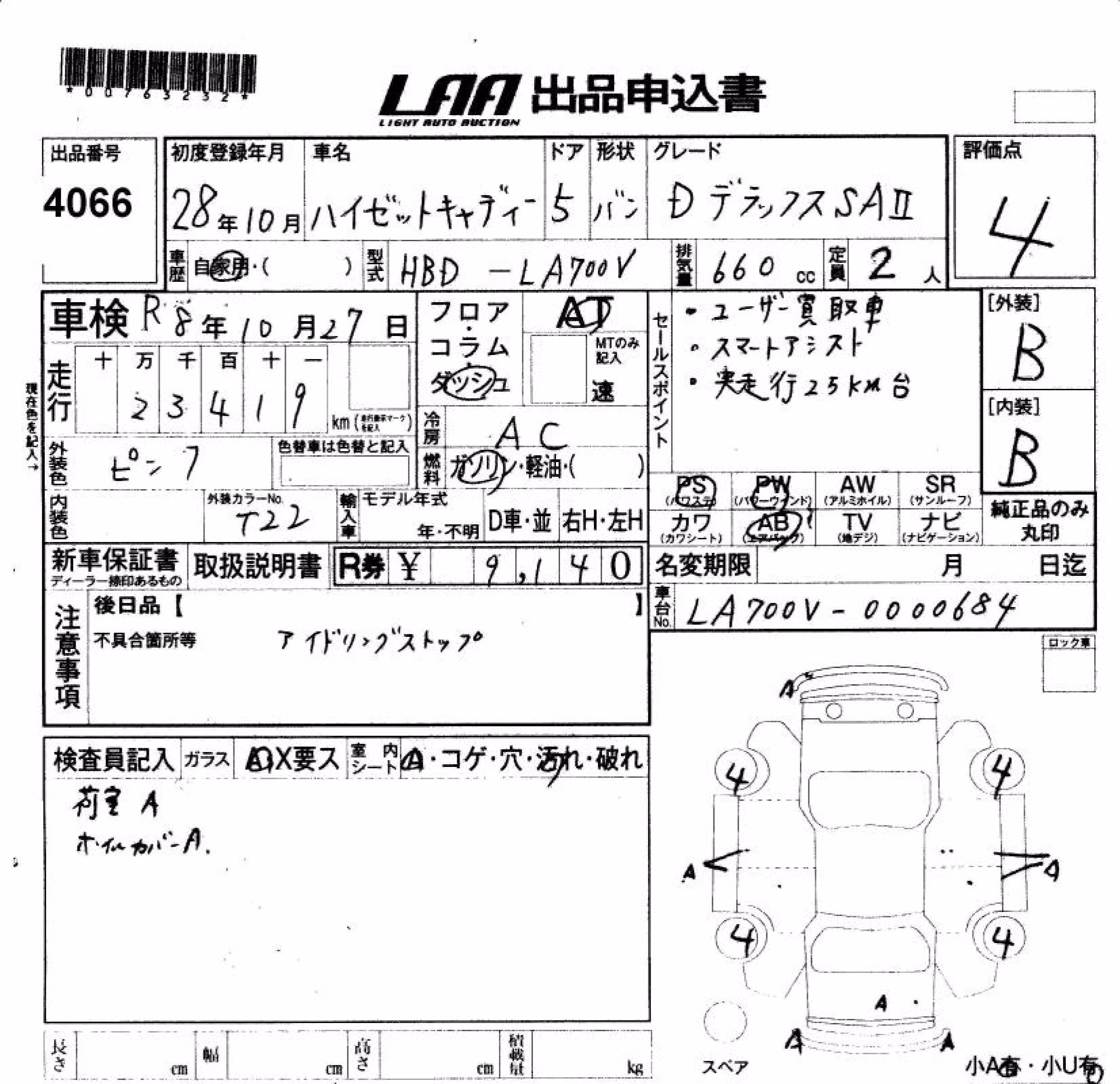 DAIHATSU HIJET CADDIE