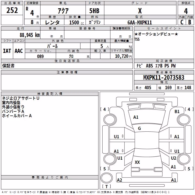 TOYOTA AQUA