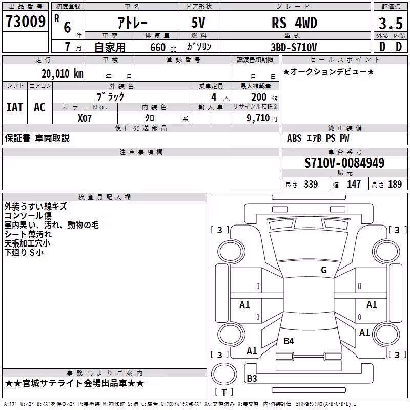 DAIHATSU ATRAI