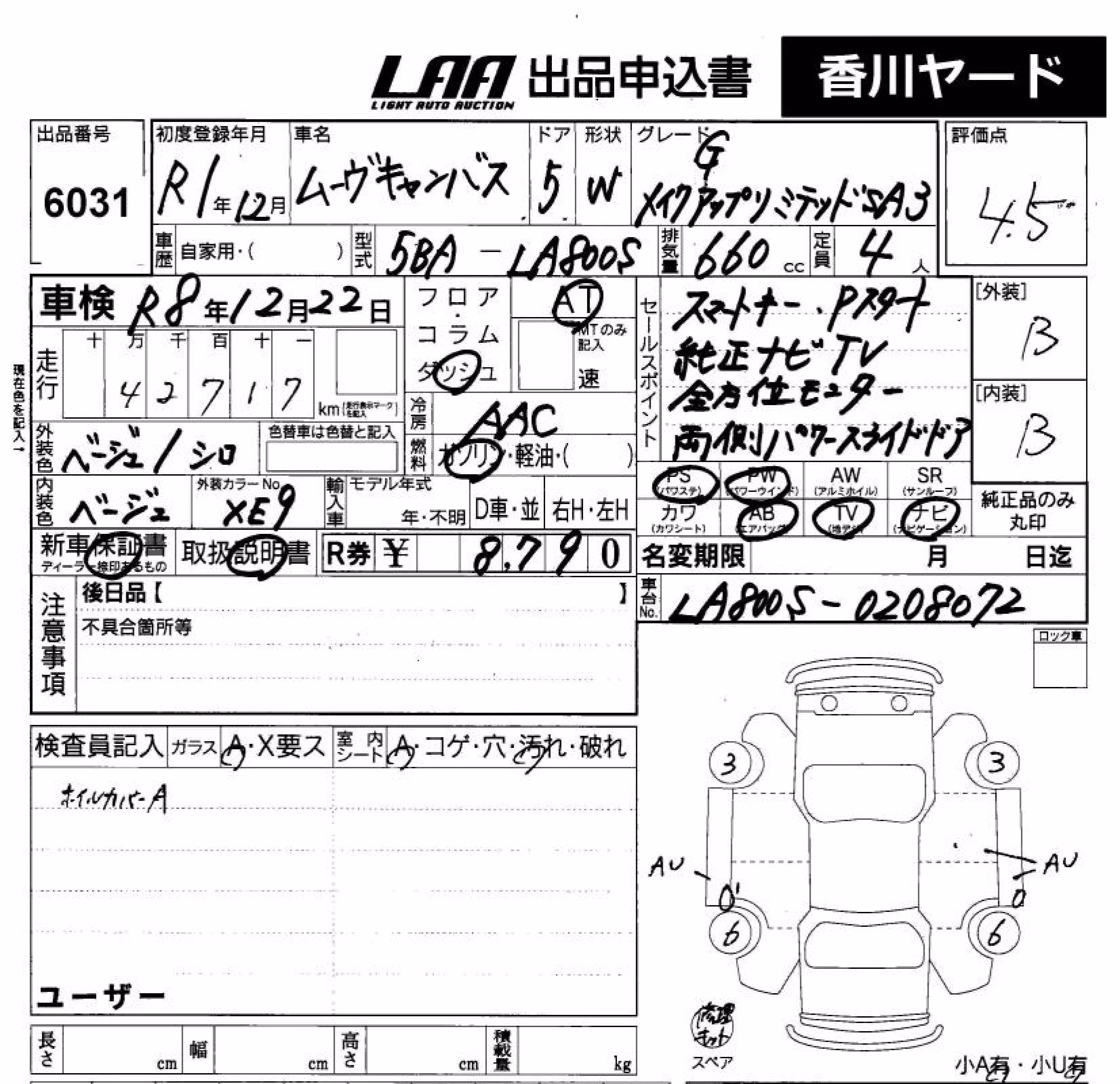 DAIHATSU MOVE CANBUS