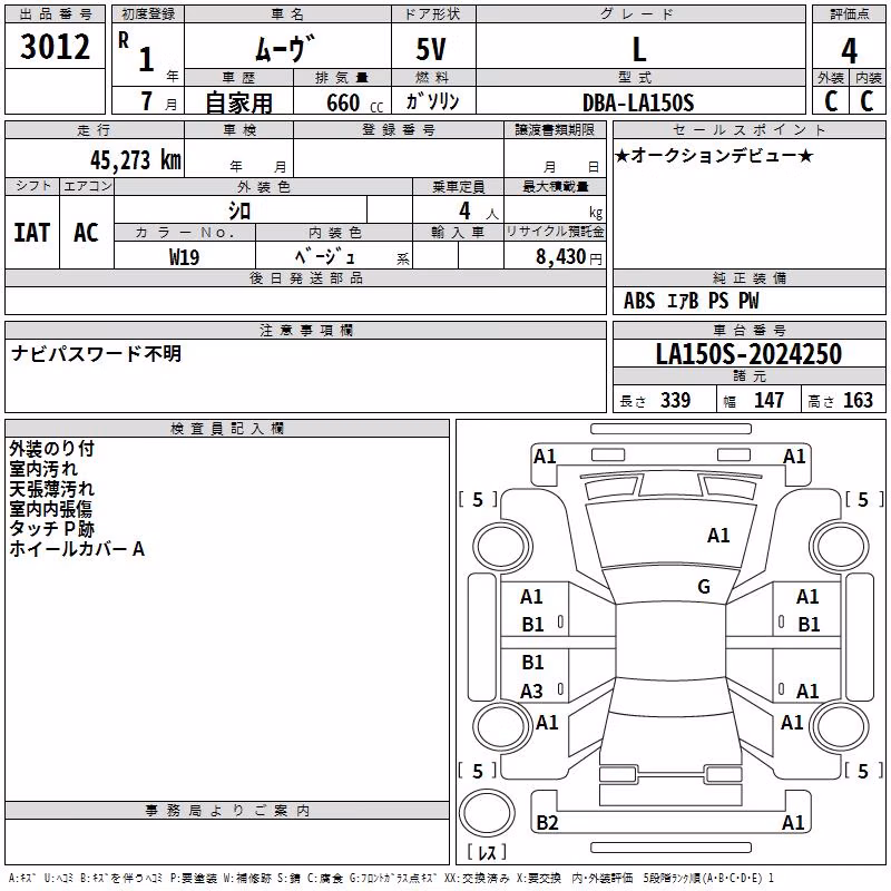 DAIHATSU MOVE