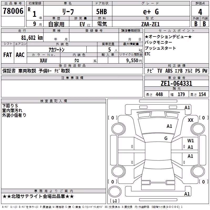 NISSAN LEAF