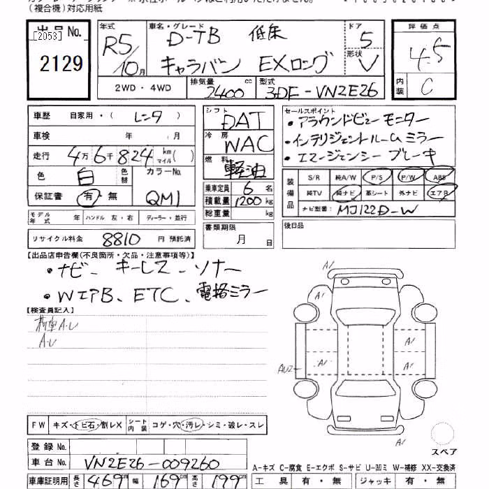 NISSAN CARAVAN