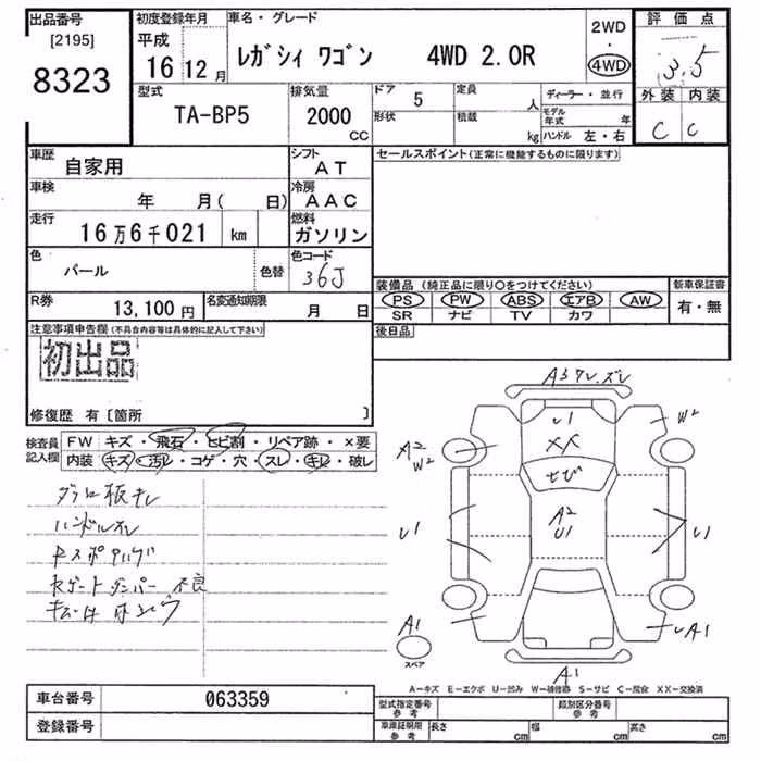 SUBARU LEGACY
