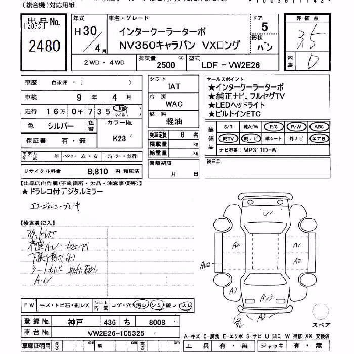 NISSAN NV350 CARAVAN