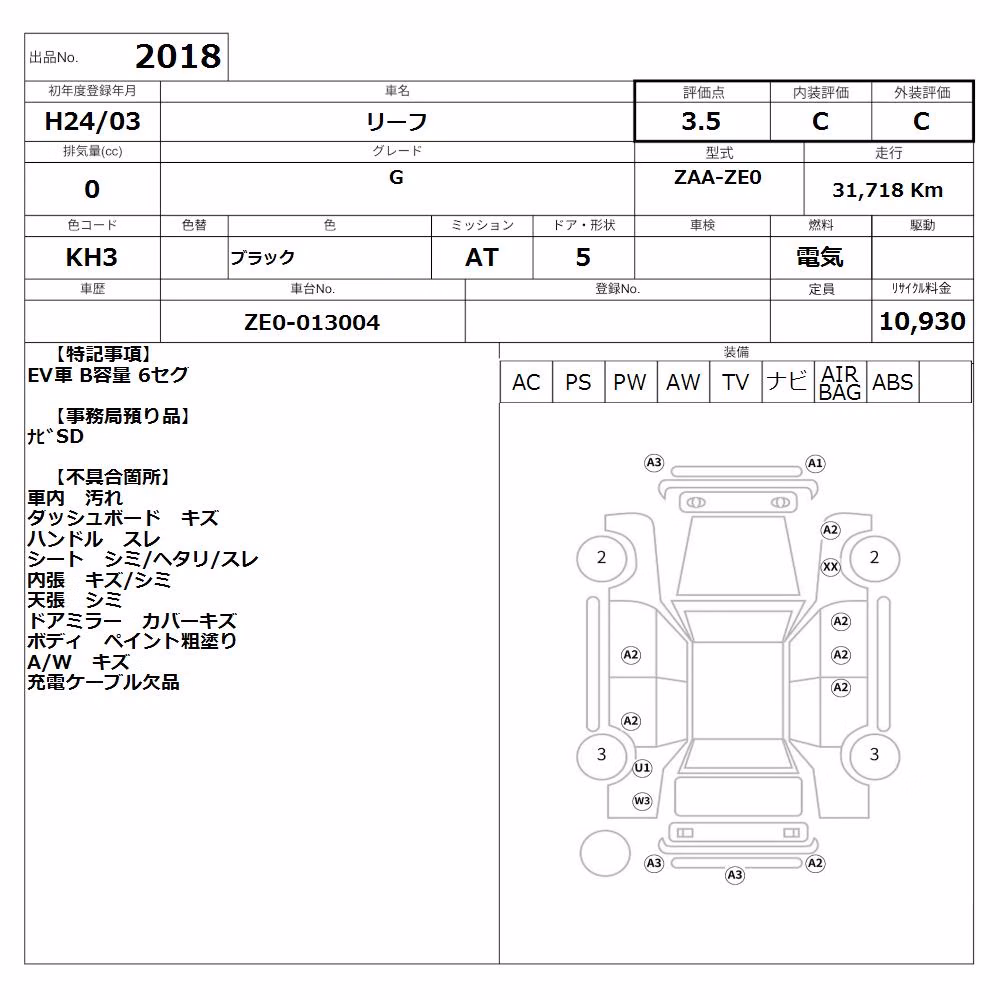 NISSAN LEAF
