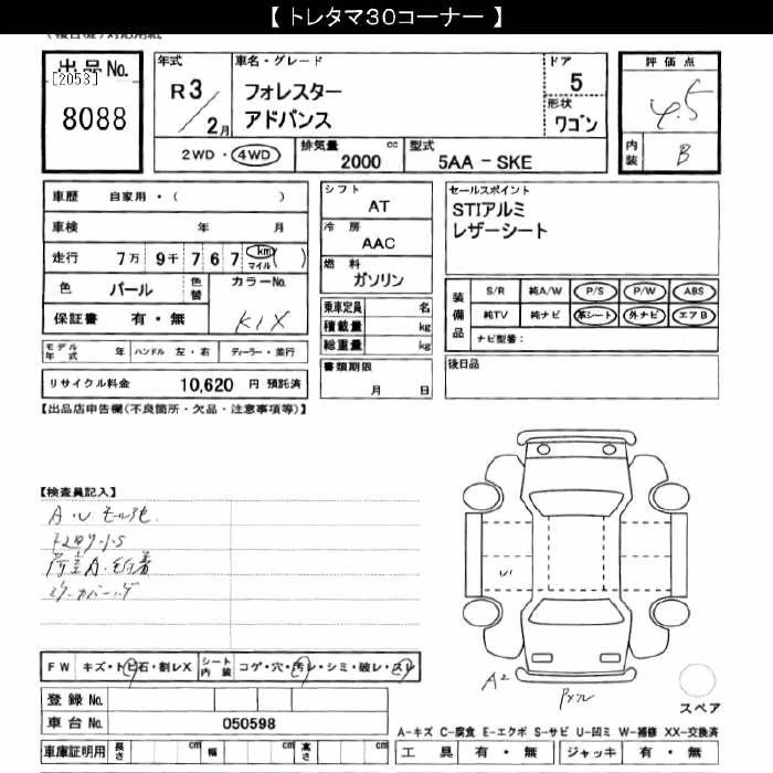 SUBARU FORESTER