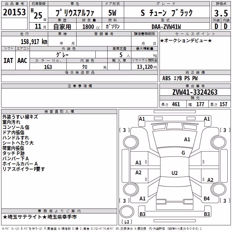 TOYOTA PRIUS ALPHA