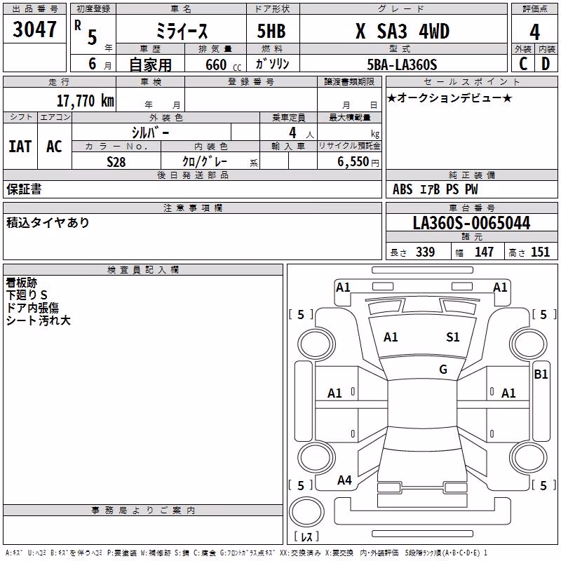 DAIHATSU MIRA E:S
