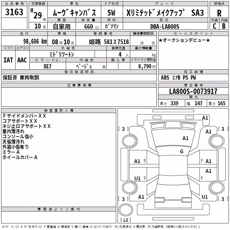 DAIHATSU MOVE CANBUS