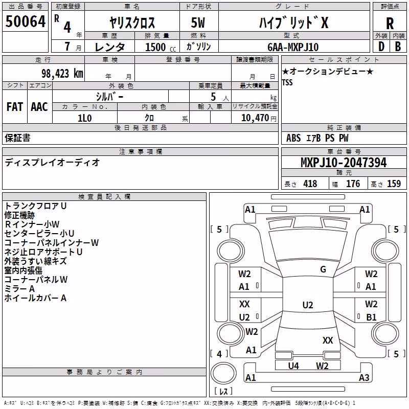 TOYOTA YARIS CROSS