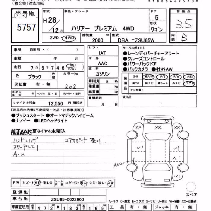 TOYOTA HARRIER