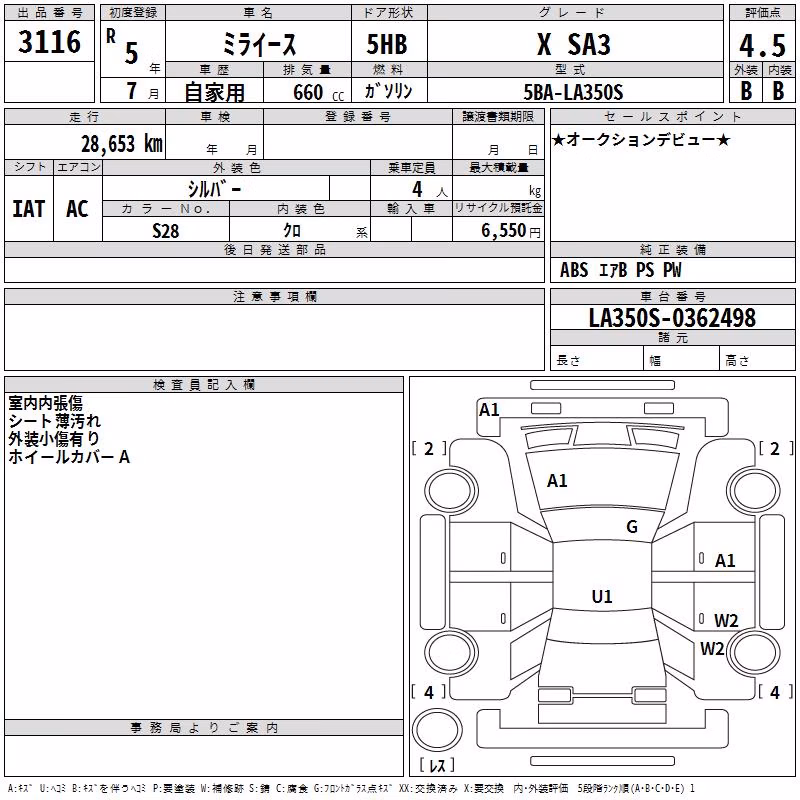 DAIHATSU MIRA E:S