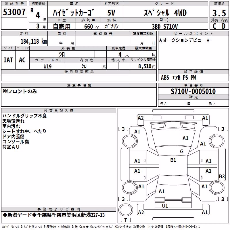DAIHATSU ATRAI