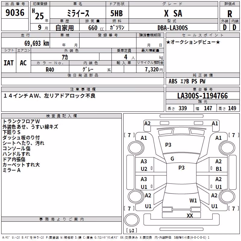 DAIHATSU MIRA E:S