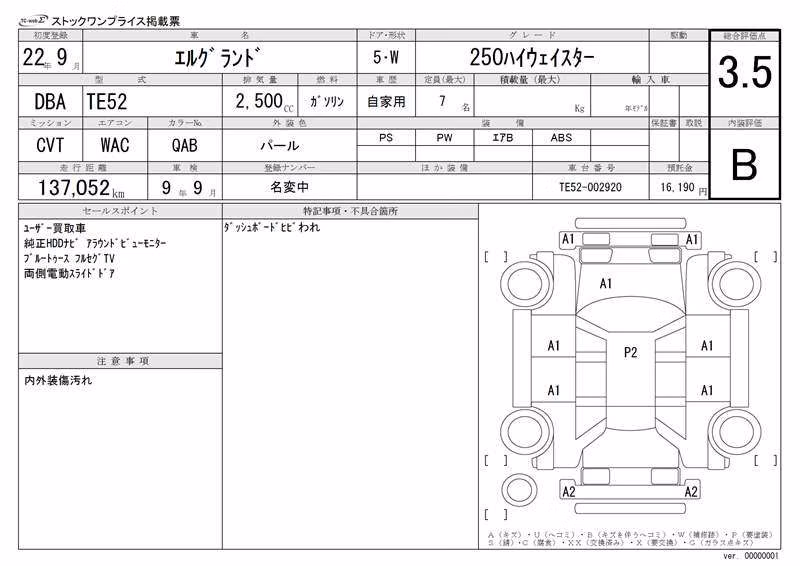 NISSAN ELGRAND