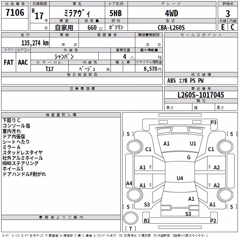 DAIHATSU MIRA AVY